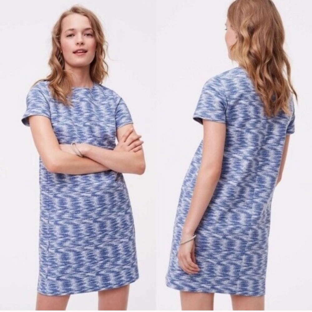 LOFT Spacedye Shift Dress